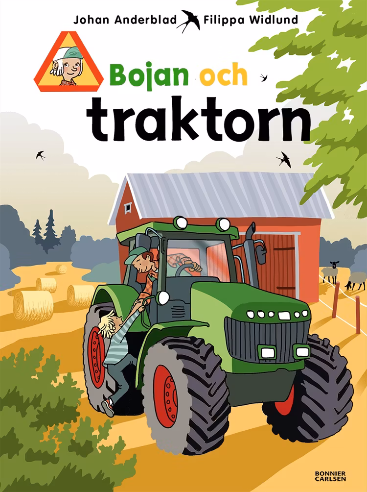 Bojan och traktorn - finns i Rutströms bokhandel
