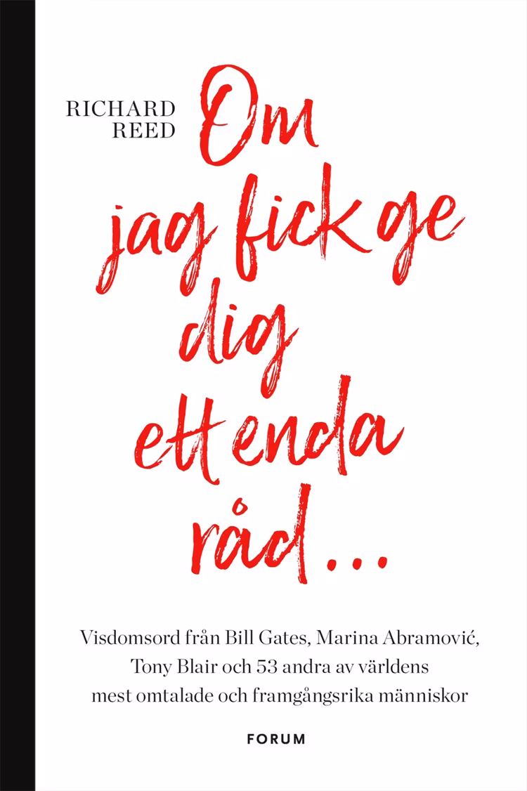 Om jag fick ge dig ett enda råd... - finns i Rutströms bokhandel