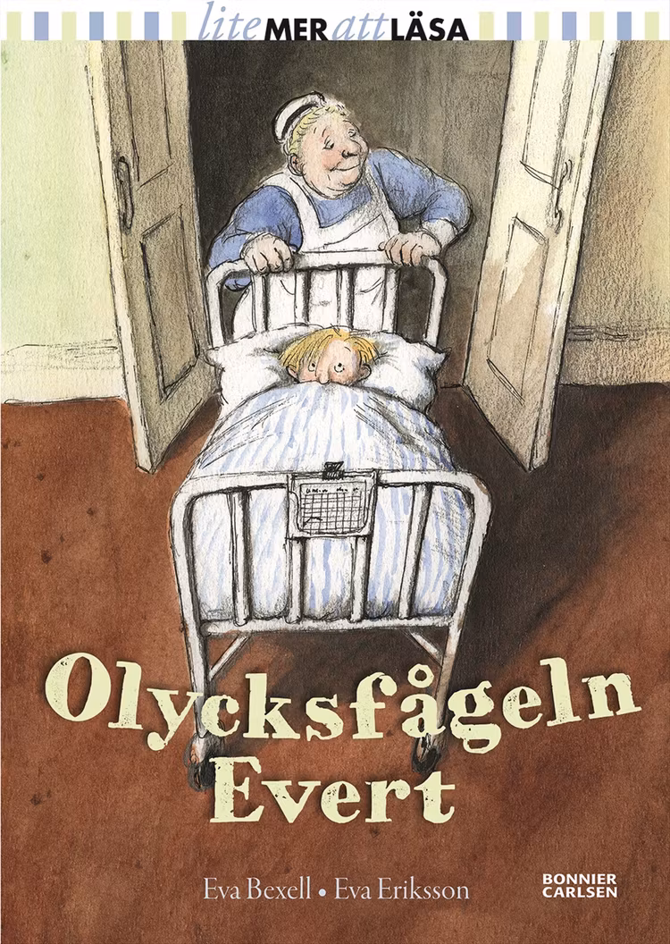 Olycksfågeln Evert - finns i Rutströms bokhandel