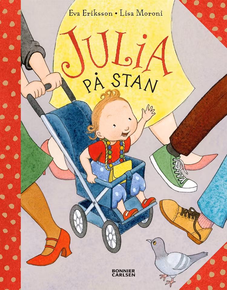 Julia på stan - finns i Rutströms bokhandel