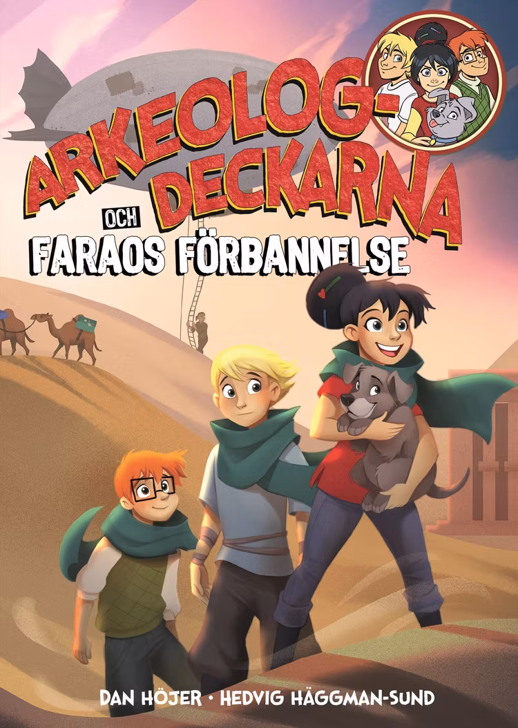 Arkeologdeckarna och faraos förbannelse - finns i Rutströms bokhandel
