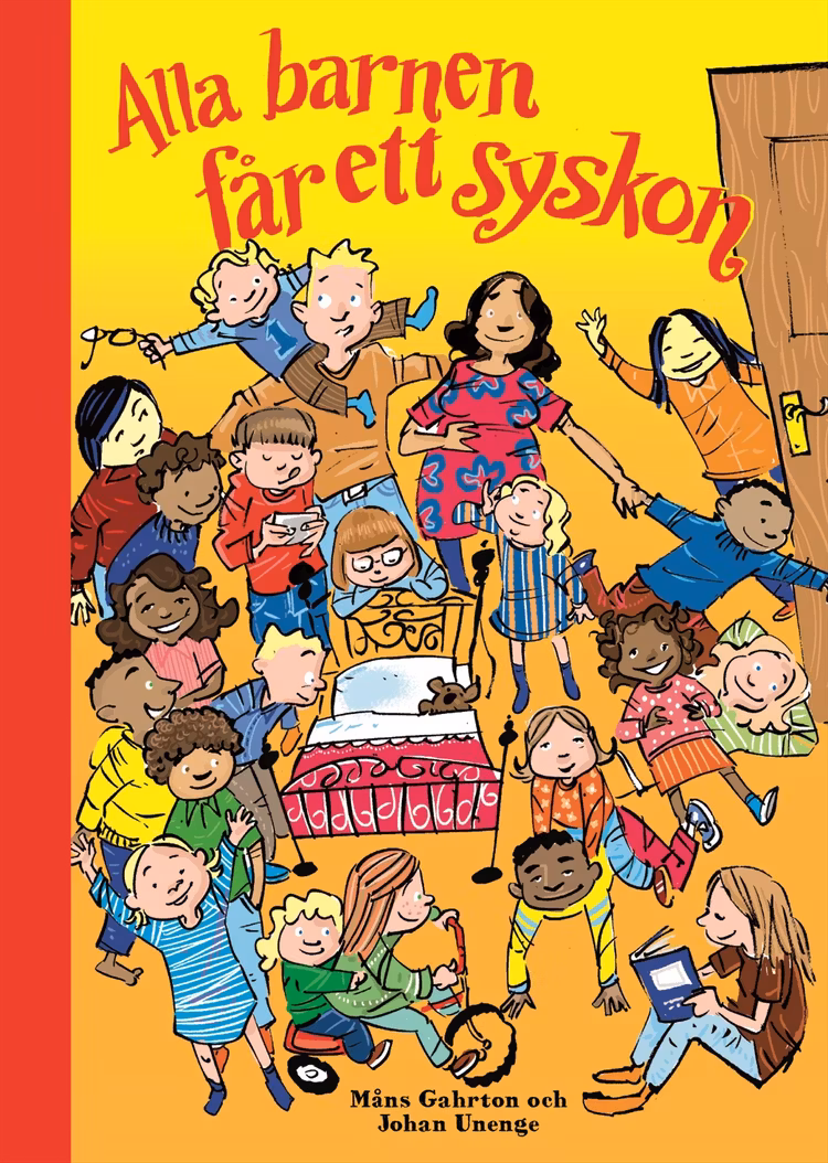 Alla barnen får ett syskon - finns i Rutströms bokhandel