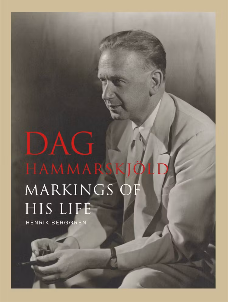 Dag Hammarskjöld - Markings of his life - finns i Rutströms bokhandel