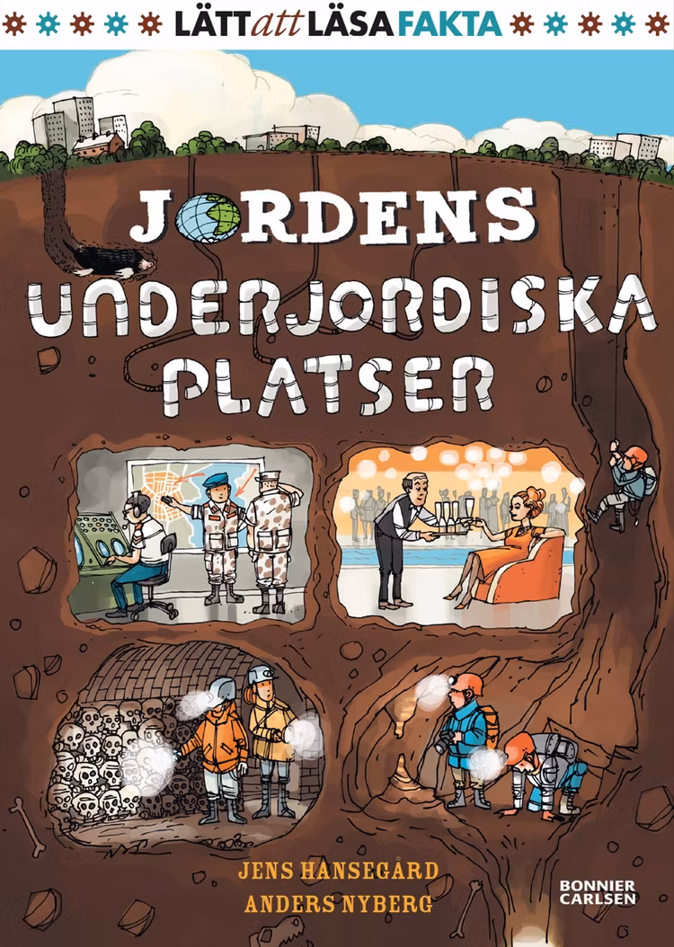 Jordens underjordiska platser - finns i Rutströms bokhandel