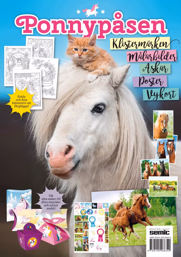Ponnypåsen 2019 - finns i Rutströms bokhandel