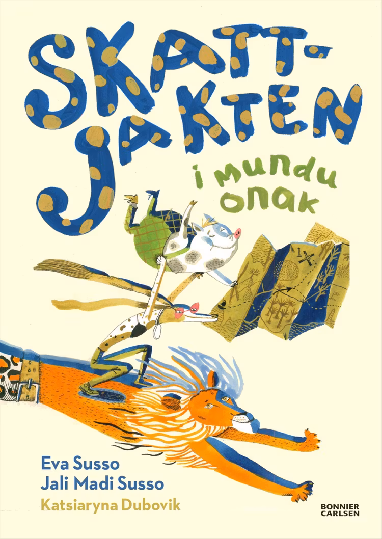 Skattjakten i Mundu Onak - finns i Rutströms bokhandel