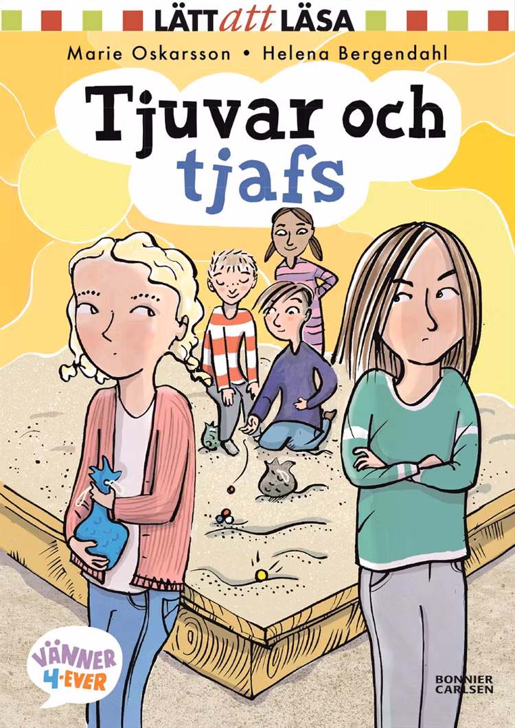 Tjuvar och tjafs - finns i Rutströms bokhandel