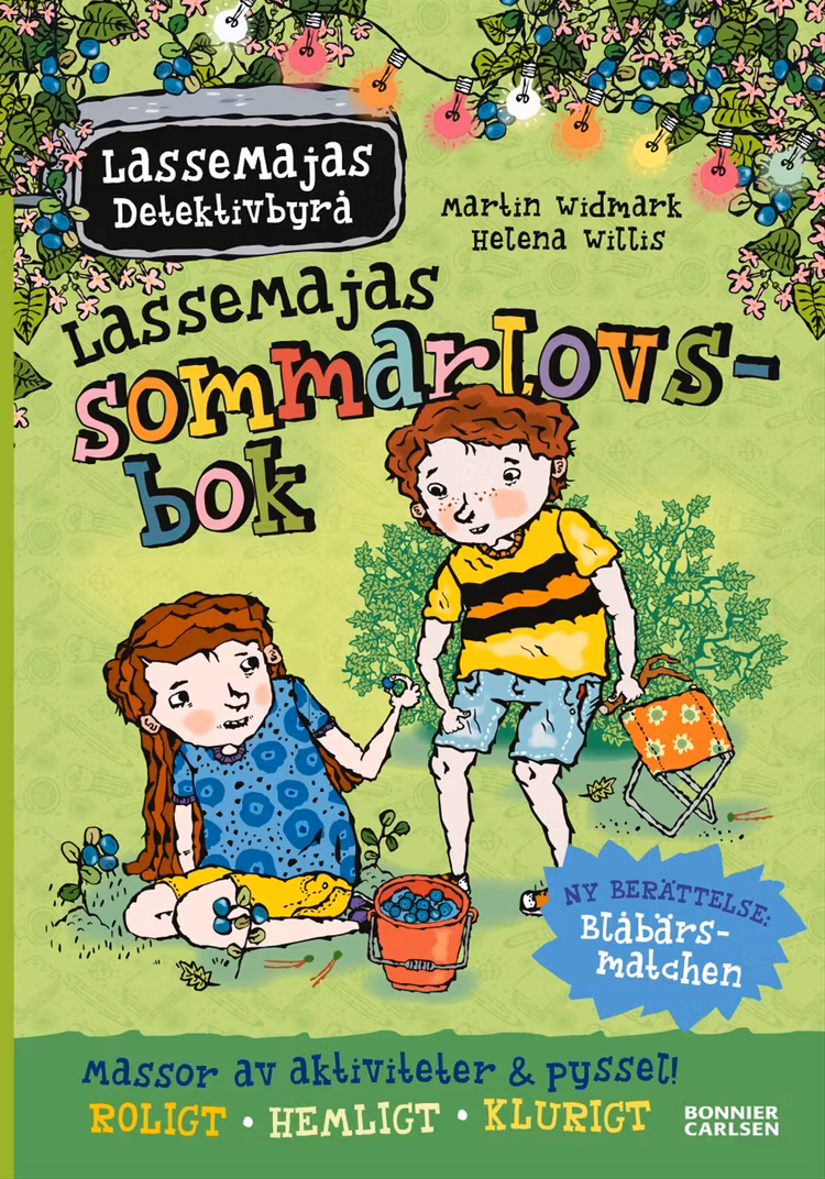 LasseMajas sommarlovsbok: Blåbärsmatchen - finns i Rutströms bokhandel