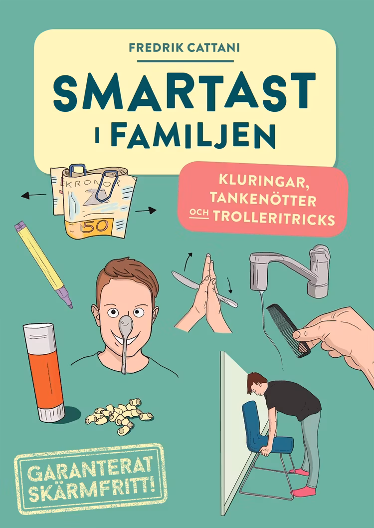 Smartast i familjen - finns i Rutströms bokhandel