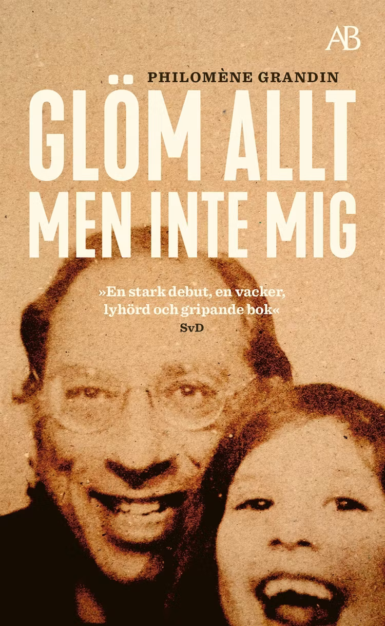 Glöm allt men inte mig - finns i Rutströms bokhandel