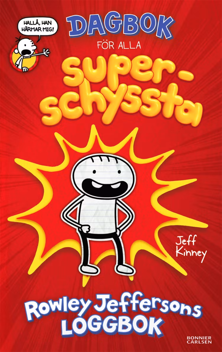 Dagbok för alla superschyssta - finns i Rutströms bokhandel
