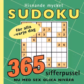 Hisnande mycket sudoku