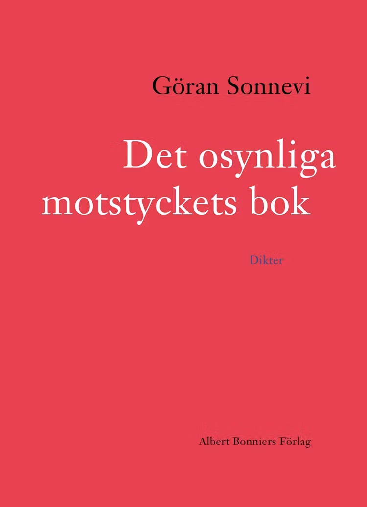 Det osynliga motstyckets bok - finns i Rutströms bokhandel