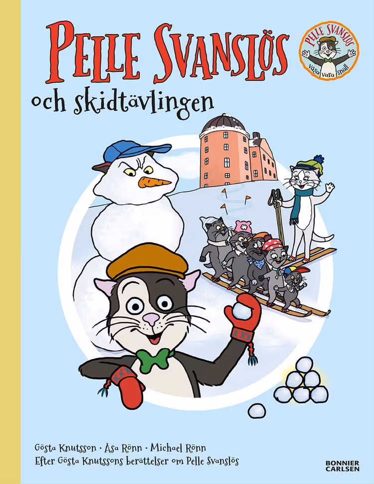 Pelle Svanslös och skidtävlingen - finns i Rutströms bokhandel