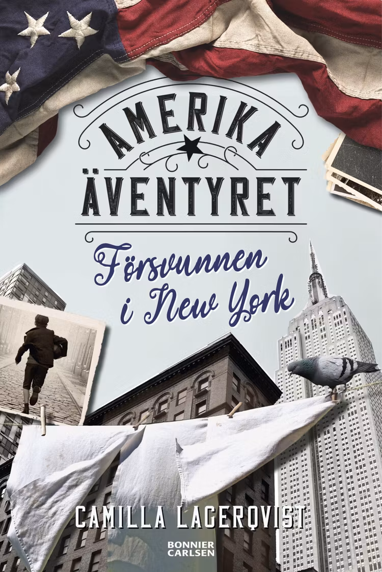 Försvunnen i New York - finns i Rutströms bokhandel