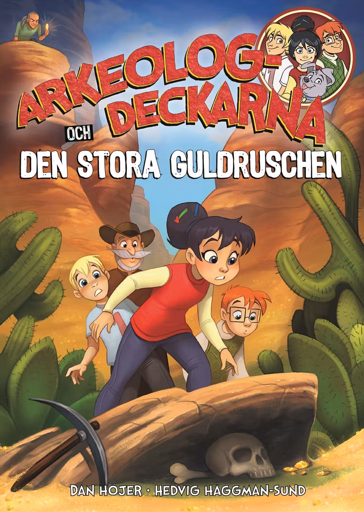 Arkeologdeckarna och den stora guldruschen - finns i Rutströms bokhandel