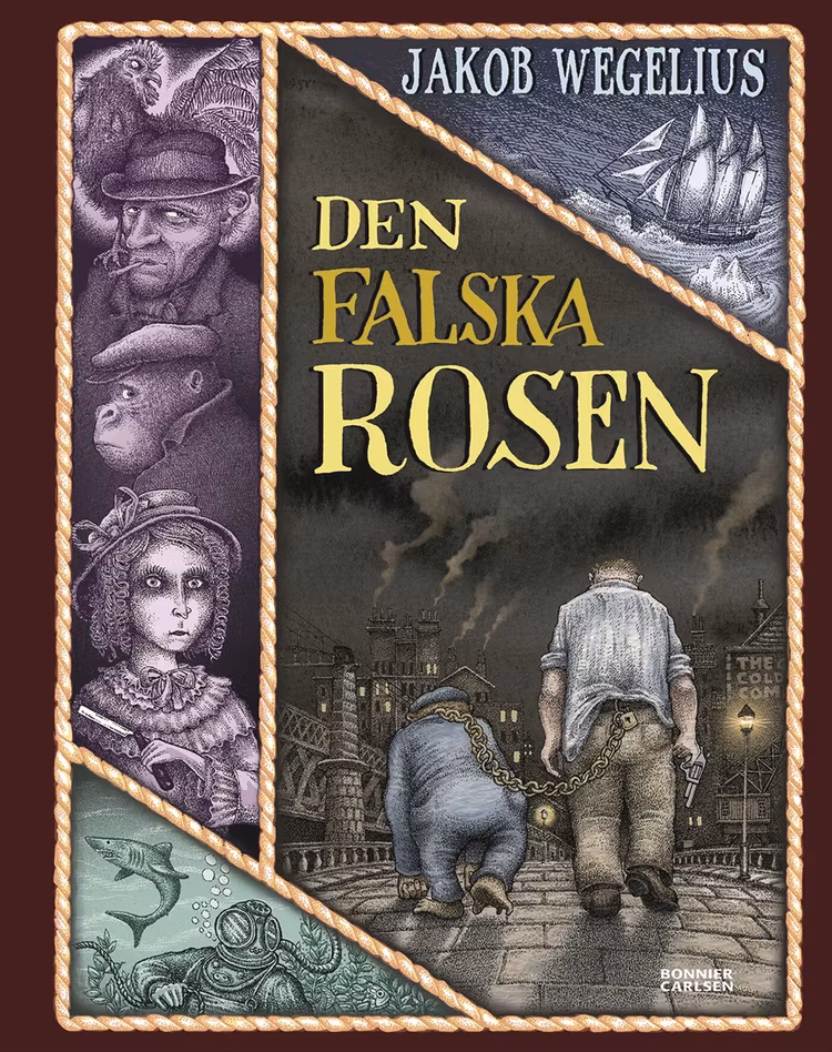 Den falska rosen - finns i Rutströms bokhandel