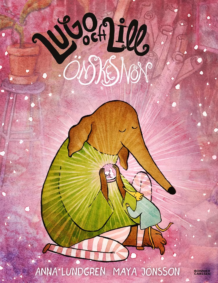 Lugo och Lill. Önskesnön - finns i Rutströms bokhandel