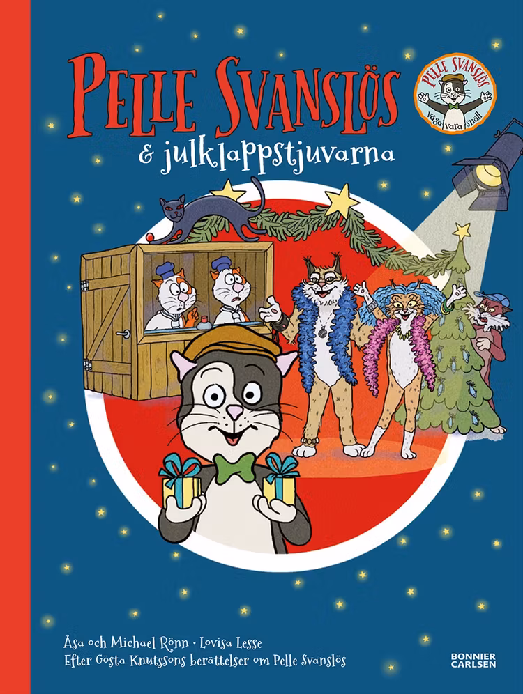 Pelle Svanslös och julklappstjuvarna - finns i Rutströms bokhandel