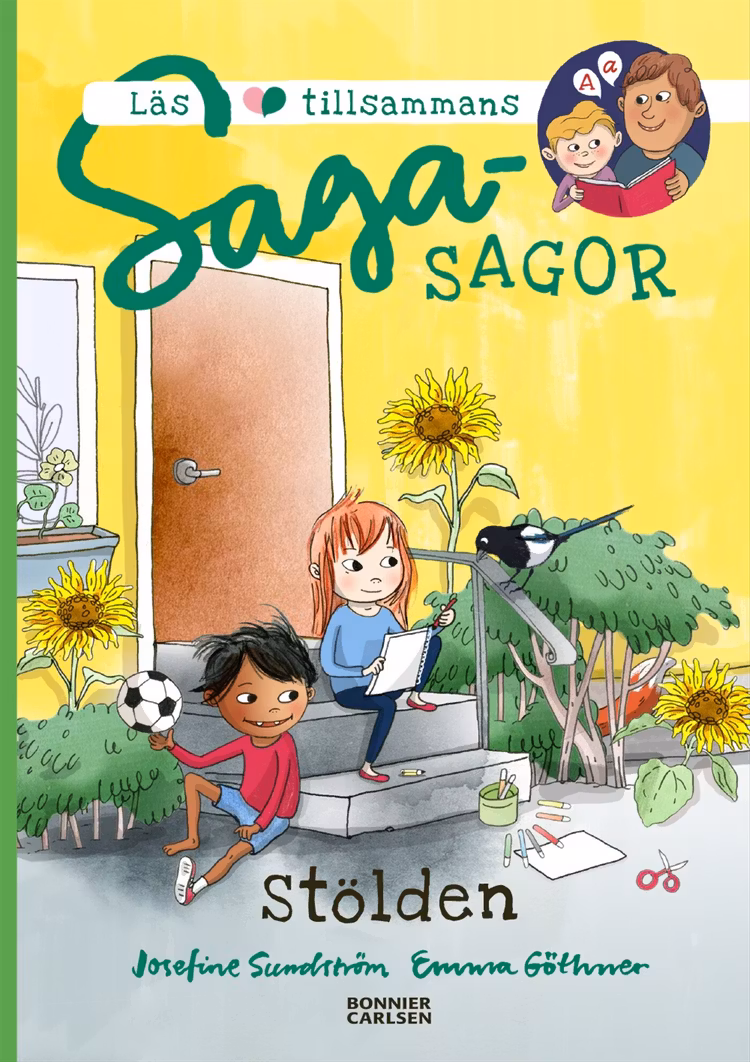 Sagasagor. Läs tillsammans. Stölden - finns i Rutströms bokhandel
