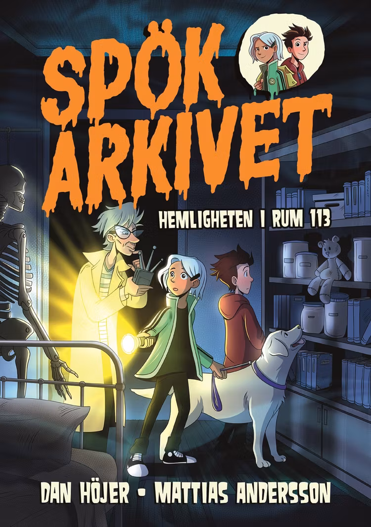 Spökarkivet: Hemligheten i rum 113 - finns i Rutströms bokhandel