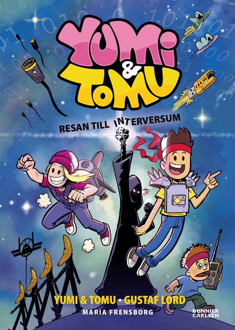 Yumi & Tomu. Resan till Interversum - finns i Rutströms bokhandel