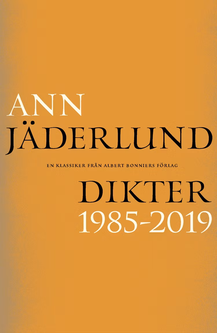 Dikter 1985–2019 - finns i Rutströms bokhandel