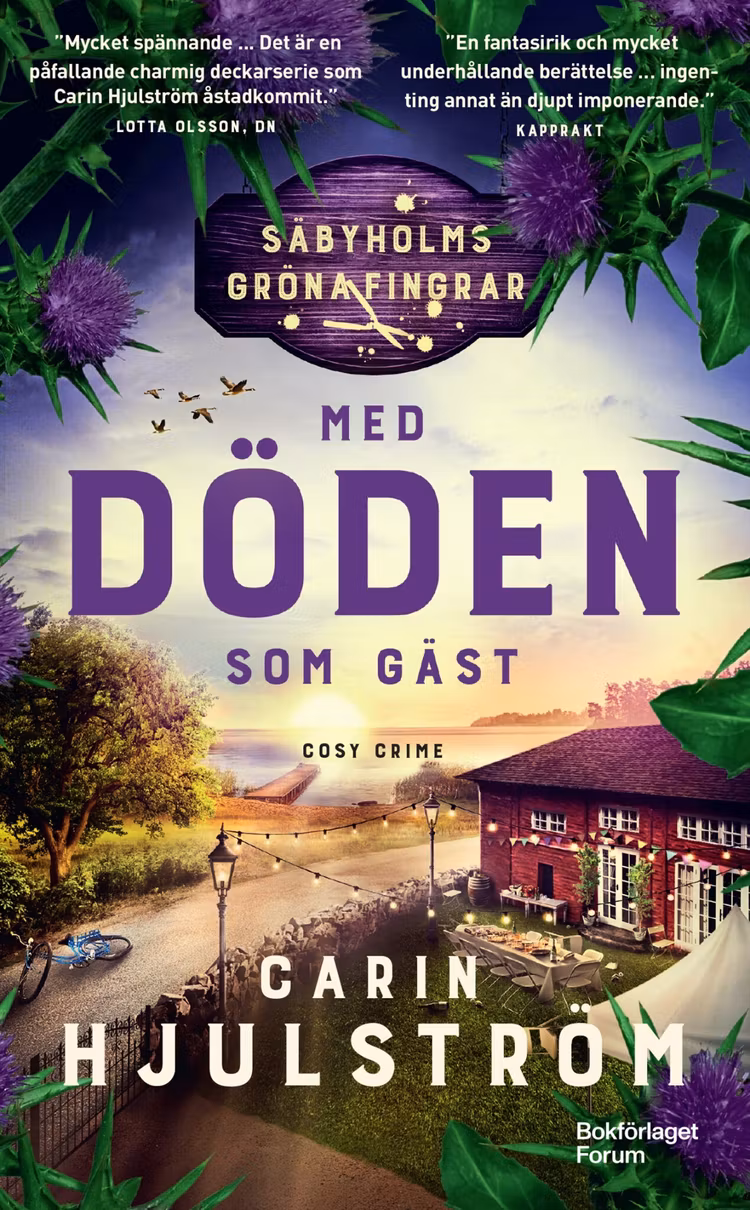 Med döden som gäst - finns i Rutströms bokhandel