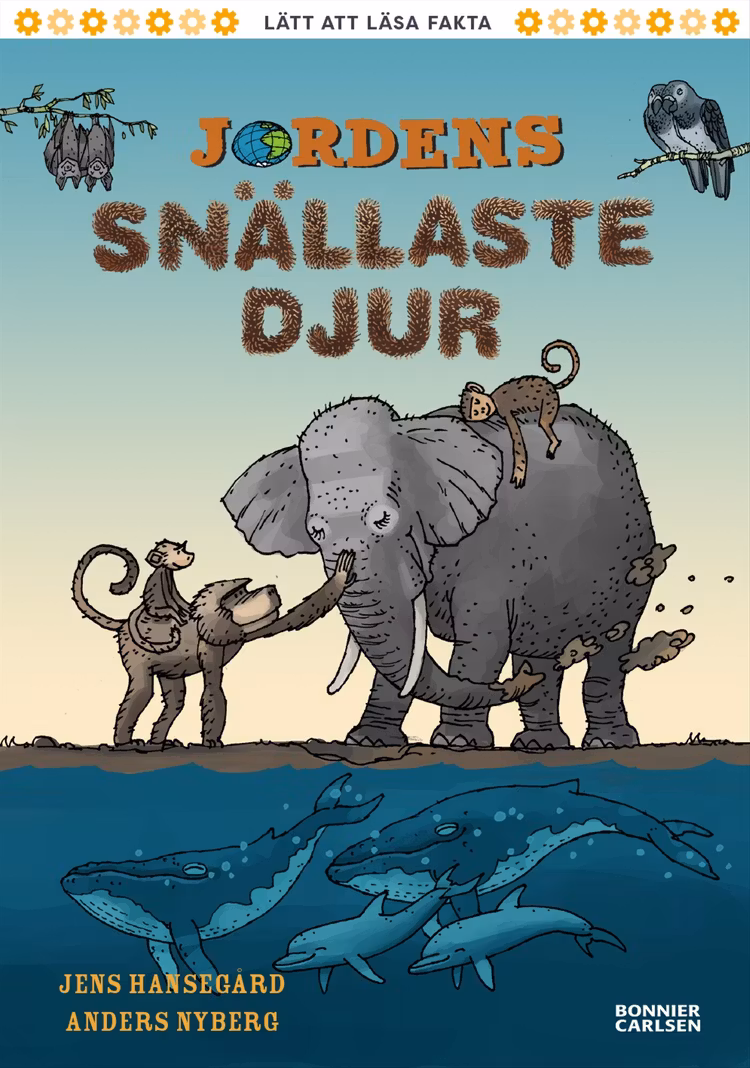 Jordens snällaste djur - finns i Rutströms bokhandel