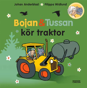 Bojan och Tussan kör traktor