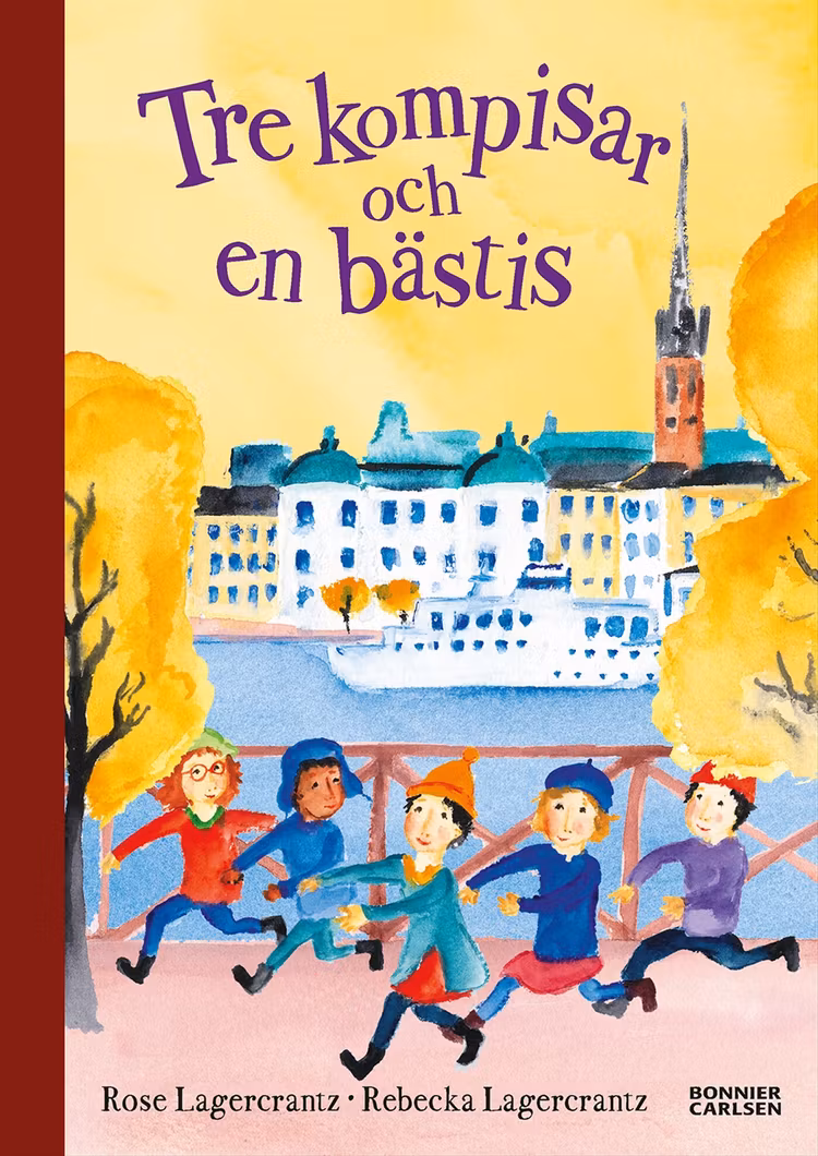 Tre kompisar och en bästis - finns i Rutströms bokhandel