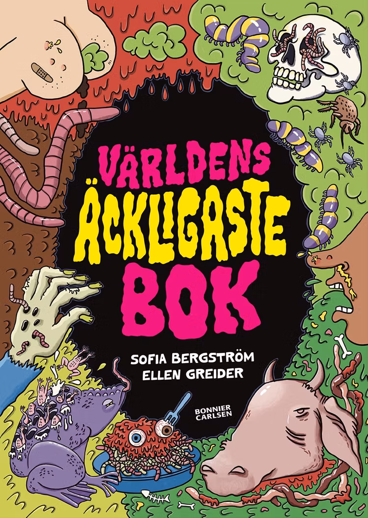 Världens äckligaste bok - finns i Rutströms bokhandel