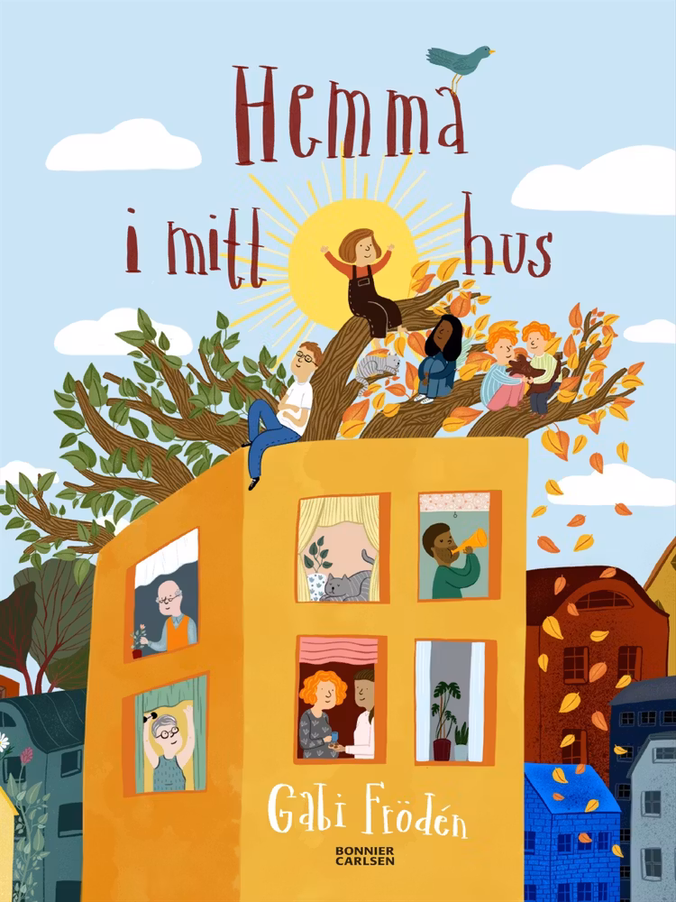 Hemma i mitt hus - finns i Rutströms bokhandel