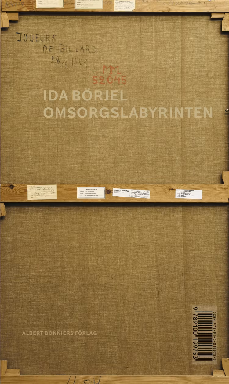 Omsorgslabyrinten - finns i Rutströms bokhandel