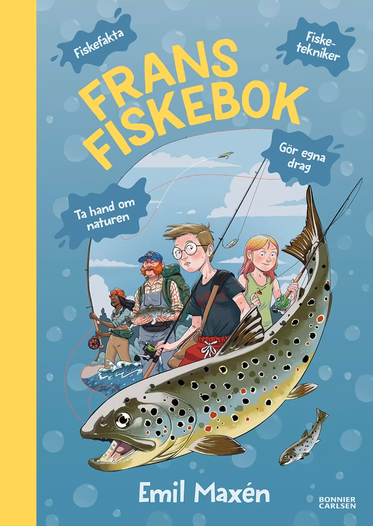 Frans fiskebok - finns i Rutströms bokhandel