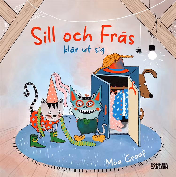 Sill och Fräs klär ut sig - finns i Rutströms bokhandel
