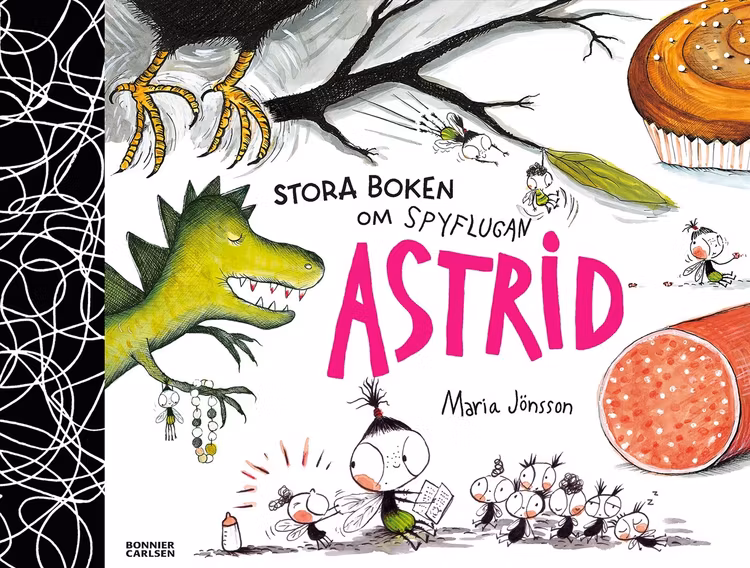 Stora boken om Spyflugan Astrid - finns i Rutströms bokhandel