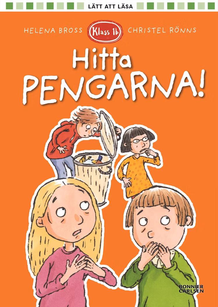 Klass 1b. Hitta pengarna! - finns i Rutströms bokhandel