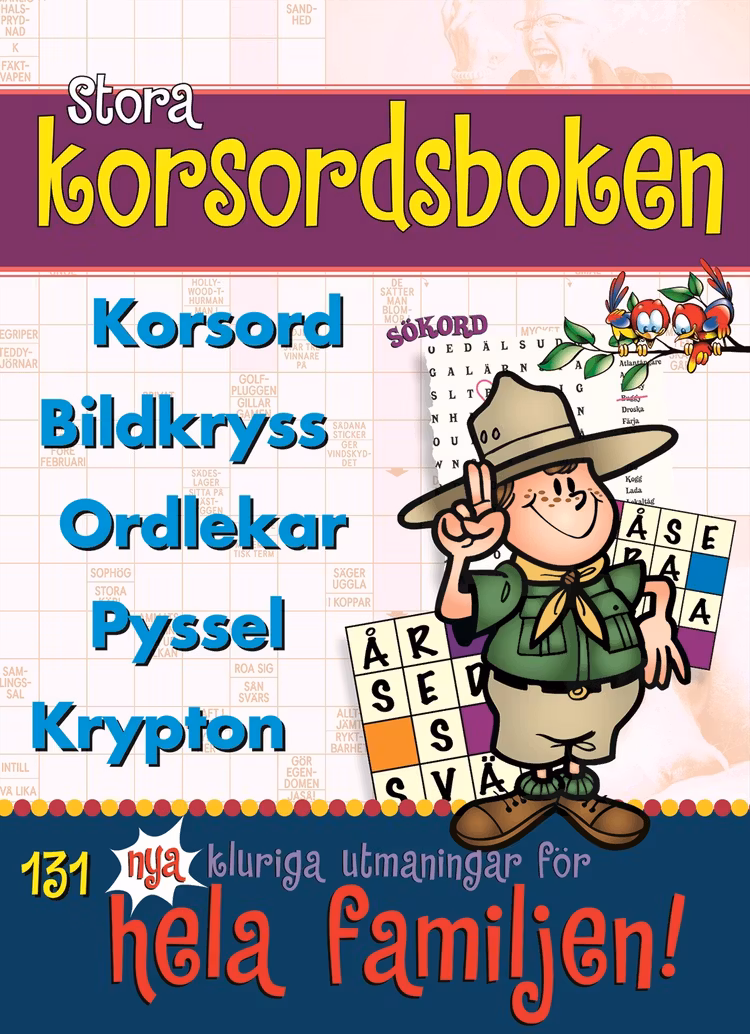 Stora korsordsboken 19 - finns i Rutströms bokhandel