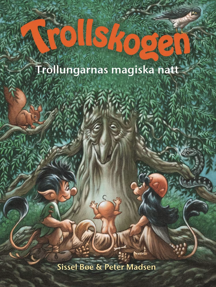 Trollskogen – Trollungarnas magiska natt - finns i Rutströms bokhandel