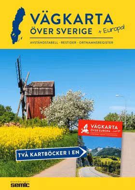 Vägkarta över Sverige/Europa