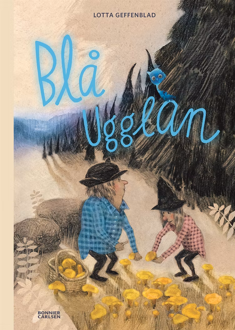Blå ugglan - finns i Rutströms bokhandel