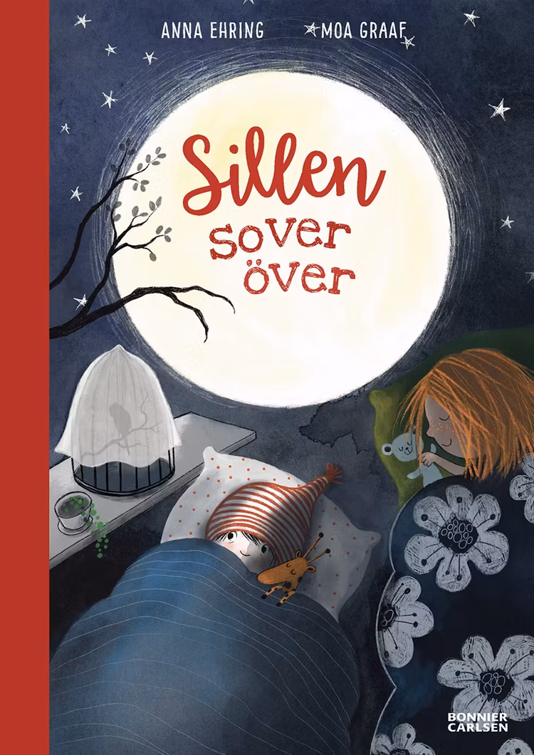 Sillen sover över - finns i Rutströms bokhandel