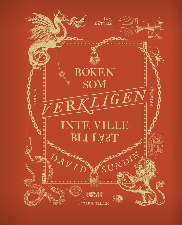 Boken som VERKLIGEN inte ville bli läst - finns i Rutströms bokhandel