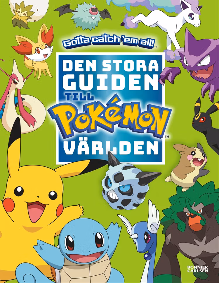 Pokémon. Den stora guiden till Pokémonvärlden - finns i Rutströms bokhandel
