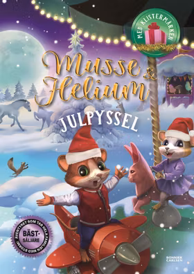 Musse & Helium. Julpyssel med klistermärken