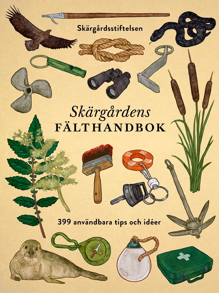 Skärgårdens fälthandbok - stiftelsen - finns i Rutströms bokhandel