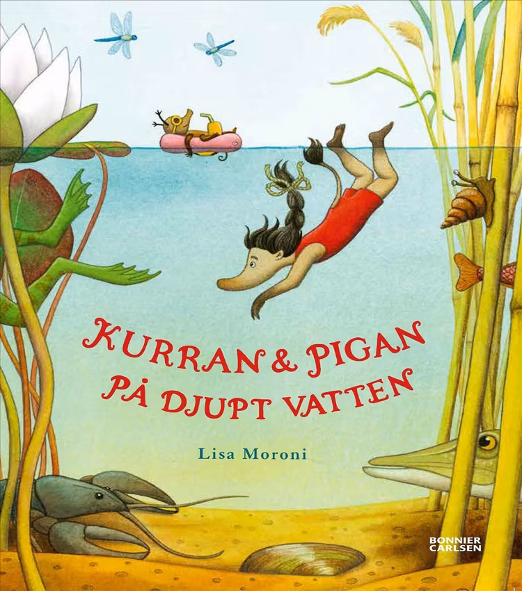 Kurran och Pigan på djupt vatten - finns i Rutströms bokhandel