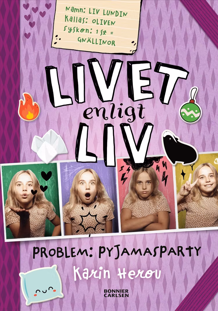 Problem: Pyjamasparty - finns i Rutströms bokhandel