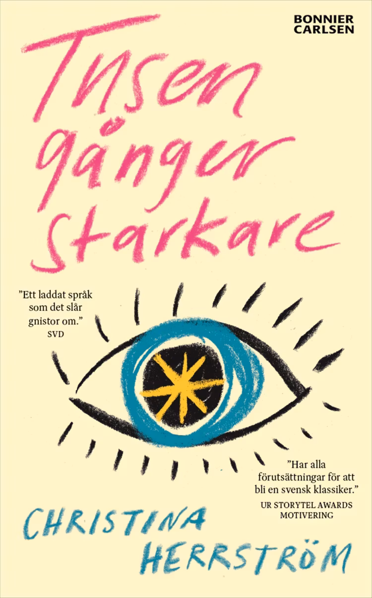 Tusen gånger starkare - finns i Rutströms bokhandel